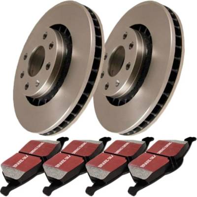 New Aramid Fiber Brake Disc And Pad Kit Compatible With Acura Honda Integra All Submodels Civic Del