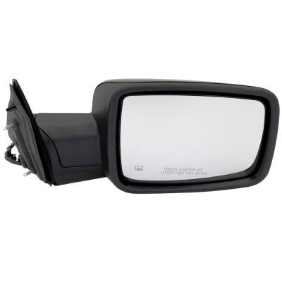Side Mirror Compatible With 2017-2018 Ram 2500 Right Passenger Side Replaces 5Rr541xrai Dg152er-S