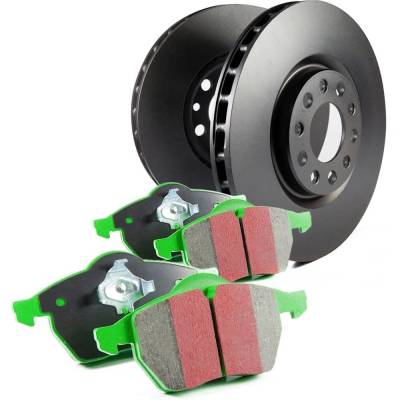 Aramid Fiber Brake Disc And Pad Kit Compatible With Scion Tc All Submodels 2011-2016 By E35s11kr1241