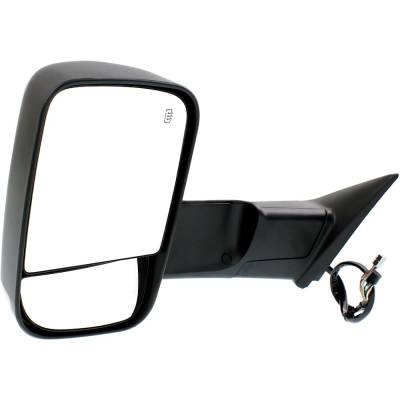 Rareelectrical - Side Mirror Compatible With 2013-2018 Ram 2500 3500 Left Driver Side Replaces 68412885Ac Dg03el-S - Image 2