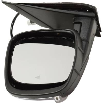 Rareelectrical - Side Mirror Compatible With 2009-2016 Chrysler Town & Country Grand Carava 3.6L 3.8L V6 Left Driver - Image 3