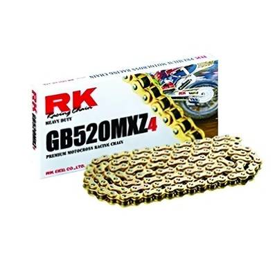 520 Gold Mxz4 Heavy Duty Mx Racing Chain 116 Link Compatible With Honda Cr250r Yamaha Yz250 Kawasaki