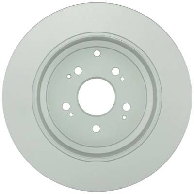Rareelectrical - Rear Solid Brake Disc Compatible With 2007-2017 Honda Odyssey Ex 3.5L (11-17) Ex-L 3.5L (11-17) Lx - Image 2
