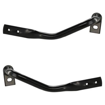 Front Left And Front Right Bumper Bracket Compatible With Chevrolet Gmc Silverado 1500 Lt 8 Cyl 4.8L
