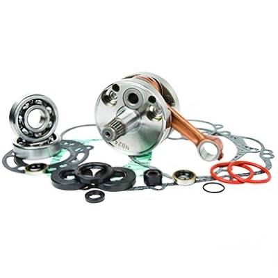 Bottom End Crankshaft Rebuild Kit Compatible With 1991-1997 Kawasaki Kx80 80Cc 2-Stroke 48.0Mm Bore