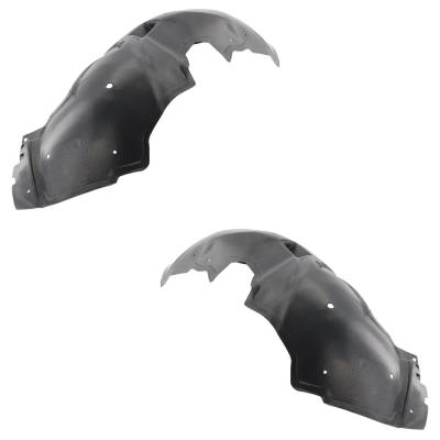 Rareelectrical - New Front Left And Front Right Fender Liner Compatible With Chevrolet Gmc Sierra 2500 Hd Base 8 Cyl - Image 4