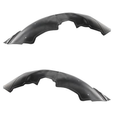Rareelectrical - New Front Left And Front Right Fender Liner Compatible With Chevrolet Gmc Sierra 2500 Hd Base 8 Cyl - Image 5