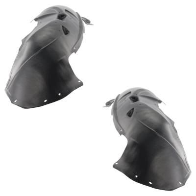 Rareelectrical - New Front Left And Front Right Fender Liner Compatible With Chevrolet Gmc Sierra 2500 Hd Base 8 Cyl - Image 8