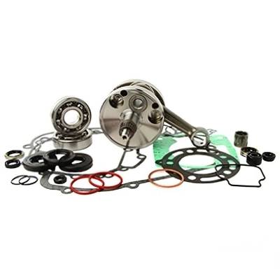 Bottom End Crankshaft Rebuild Kit Compatible With 2007-2013 Kawasaki Kx85 84Cc 2-Stroke 48.5Mm Bore