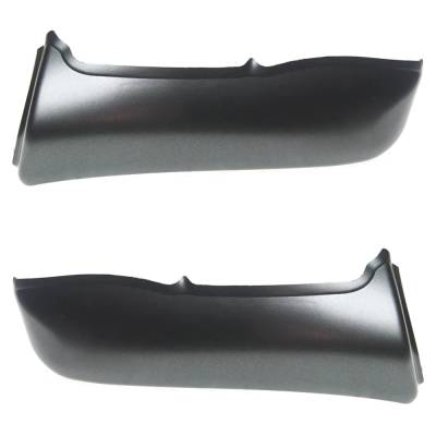 Front Fender Trim Pair Compatible With 1998-2005 Chevrolet S10 Base 2.2L (98-03) 4.3L (98-03) Ls