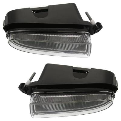 Rareelectrical - Pair Front Fog Lights Compatible With 2001-2005 Chrysler Pt Cruiser Dream (02) Dream Cruiser (05) Gt - Image 2