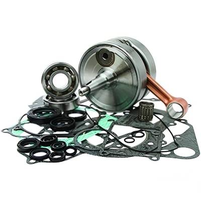 Bottom End Crankshaft Rebuild Kit Compatible With 1987-1988 Honda Cr500r 499Cc 2-Stroke 89.0Mm Bore