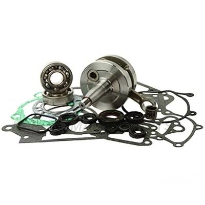Bottom End Crankshaft Rebuild Kit Compatible With 1986-1991 Honda Cr80r 80Cc 2-Stroke 47.5Mm Bore