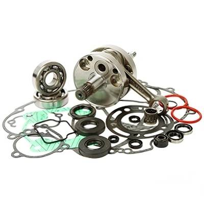 Bottom End Crankshaft Rebuild Kit Compatible With 1998-2000 Kawasaki Kx80 80Cc 2-Stroke 48.0Mm Bore