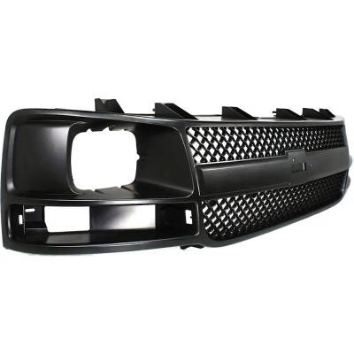Rareelectrical - New Grille Assembly Compatible With Chevrolet Gmc Express 2500 Ls 8 Cyl 6.6L Express 4500 Base 8 Cyl - Image 3