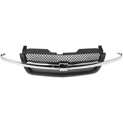 Rareelectrical - New Mesh Insert Grille Assembly Compatible With Chevrolet Silverado 1500 Lt 8 Cyl 5.3L Silverado - Image 5