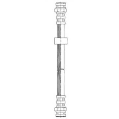 Rareelectrical - New Rear Brake Line Compatible With Ford Mazda Mercury Protege Gt 4 Cyl 1.8L Protege Lx 4 Cyl 2.0L - Image 2