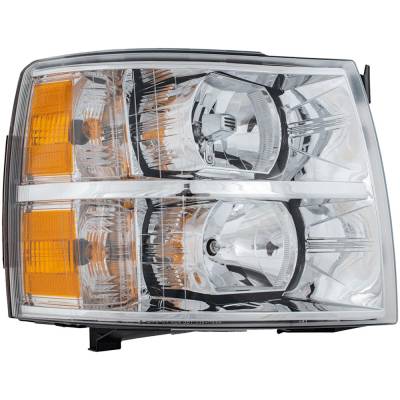 Rareelectrical - Headlight Compatible With 2007-2014 Chevrolet Silverado 1500 Silverado 2500 Hd Silverado 3500 Hd - Image 2