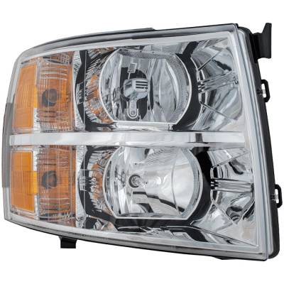 Rareelectrical - Headlight Compatible With 2007-2014 Chevrolet Silverado 1500 Silverado 2500 Hd Silverado 3500 Hd - Image 3