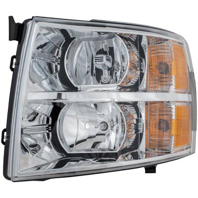 Rareelectrical - Headlight Compatible With 2007-2014 Chevrolet Silverado 1500 Silverado 2500 Hd Silverado 3500 Hd - Image 3
