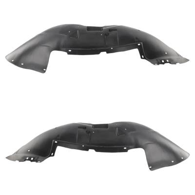 Rareelectrical - New Front Left And Front Right Fender Liner Compatible With Chevrolet Gmc Sierra 3500 Sle 8 Cyl 6.6L - Image 2