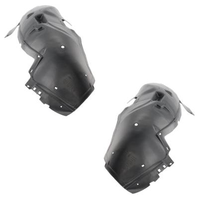 Rareelectrical - New Front Left And Front Right Fender Liner Compatible With Chevrolet Gmc Sierra 3500 Sle 8 Cyl 6.6L - Image 3