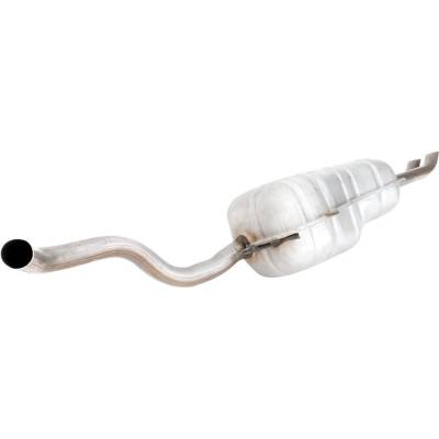 Rareelectrical - New Stainless Steel Muffler Compatible With Volkswagen Golf Gl 4 Cyl 2.0L Cabrio Gl 4 Cyl 2.0L Jetta - Image 2