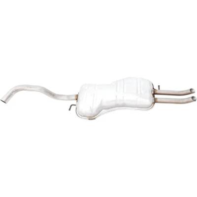 Rareelectrical - New Stainless Steel Muffler Compatible With Volkswagen Jetta Wolfsburg Edition 4 Cyl 2.0L Beetle Gl - Image 4