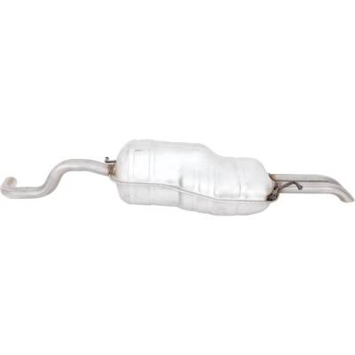 Rareelectrical - New Stainless Steel Muffler Compatible With Volkswagen Jetta Wolfsburg Edition 4 Cyl 2.0L Beetle Gl - Image 5