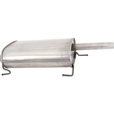 Rareelectrical - New Aluminized Muffler Compatible With Nissan Sentra S 4 Cyl 1.8L Sentra Base 4 Cyl 1.8L Xe Gxe Ca - Image 5
