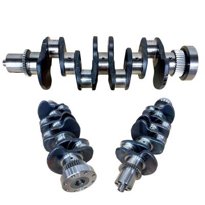 Crankshaft Compatible With Komatsu 4D107/Pc200 Isb 4.5L 4-Cyl Diesel 2010-2018 Forged Steel W/Gear