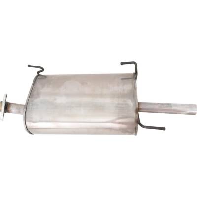 Rareelectrical - New Aluminized Muffler Compatible With Nissan Sentra Gxe 4 Cyl 1.8L Sentra Ca 4 Cyl 1.8L S Xe Base - Image 4