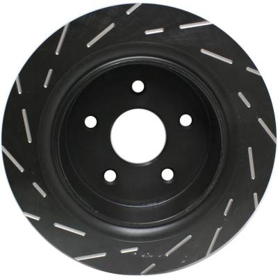 Rareelectrical - New Slotted Brake Disc Compatible With Ram 1500 Laramie Longhorn 8 Cyl 5.7L 1500 Big Horn 6 Cyl 3.6L - Image 5