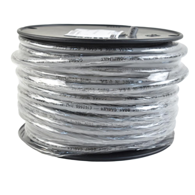 New 16/2 Awg Marine Duplex Cable 100Ft Tinned Copper 2-Conductor Red Black Gray Jacket Compatible