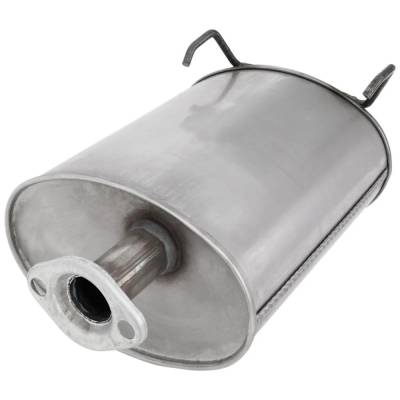 Rareelectrical - New Stainless Muffler Compatible With Honda Cr-V Lx 4 Cyl 2.0L Cr-V Ex 4 Cyl 2.0L Cr-V Se 4 - Image 2