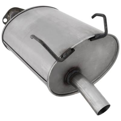 Rareelectrical - New Stainless Muffler Compatible With Honda Cr-V Lx 4 Cyl 2.0L Cr-V Ex 4 Cyl 2.0L Cr-V Se 4 - Image 3
