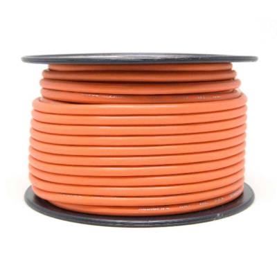 New 14 Awg Orange Marine Wire 100Ft Tinned Copper Class K Stranded Compatible With Marine Ammeter