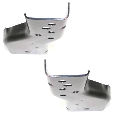 Rareelectrical - Rear Left And Right Bumper Bracket Pair Compatible With 1996-2004 Chevrolet S10 Ls 2.2L (98-03) 4.3L - Image 5