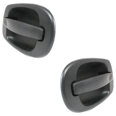 Rareelectrical - Rear Driver And Passenger Side Exterior Door Handle Compatible With 1997-2009 Chevrolet Venture - Image 3