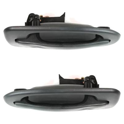 Rareelectrical - Rear Driver And Passenger Side Exterior Door Handle Compatible With 1997-2009 Chevrolet Venture - Image 5