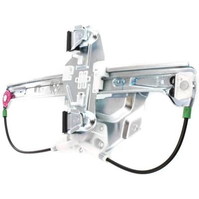 Rareelectrical - Rear Left Window Regulator Compatible With 2000-2005 Cadillac Deville Dts 4.6L (00-05) Protection - Image 2