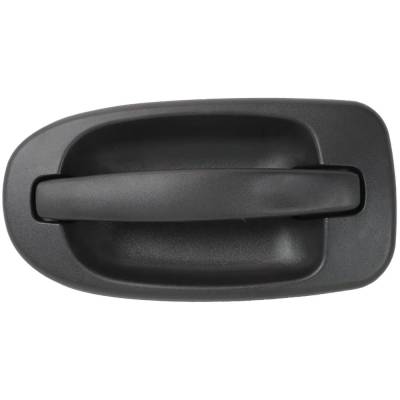 Rear Passenger Side Exterior Door Handle Compatible With 1997-2009 Pontiac Montana Pontiac Trans