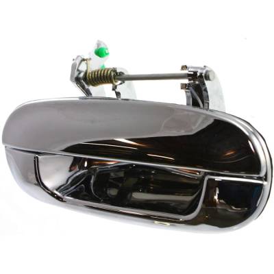 Rareelectrical - Rear Passenger Side Exterior Door Handle Compatible With 2002-2009 Oldsmobile Bravada Gmc Envoy - Image 2