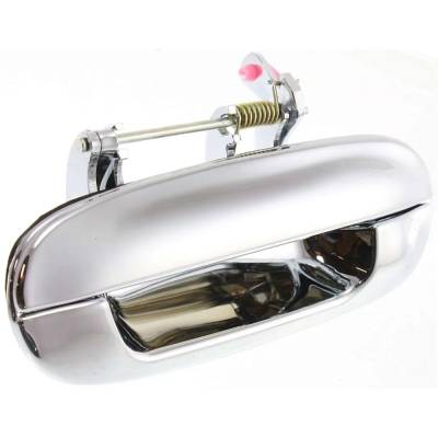 Rareelectrical - Rear Driver Side Exterior Door Handle Compatible With 2002-2009 Oldsmobile Bravada Gmc Envoy - Image 2