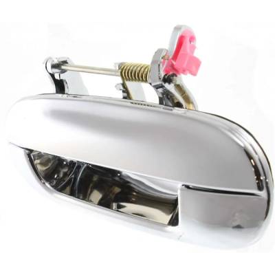 Rareelectrical - Left Rear Exterior Door Handle Compatible With 2002-2009 Gmc Envoy Chevrolet Trailblazer Oldsmobile - Image 3