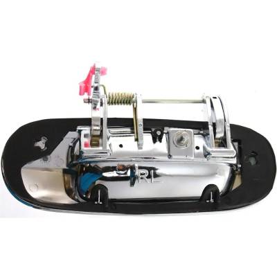 Rareelectrical - Left Rear Exterior Door Handle Compatible With 2002-2009 Gmc Envoy Chevrolet Trailblazer Oldsmobile - Image 4