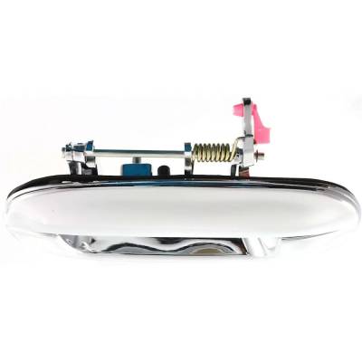 Rareelectrical - Left Rear Exterior Door Handle Compatible With 2002-2009 Gmc Envoy Chevrolet Trailblazer Oldsmobile - Image 5