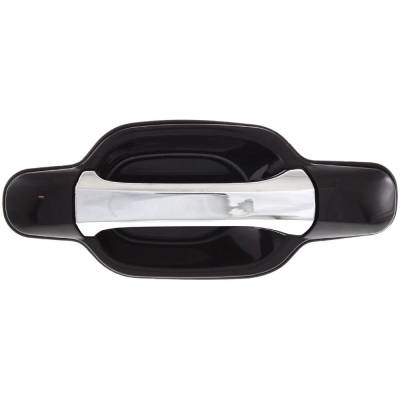 Rear Driver Side Exterior Door Handle Compatible With 2002-2022 Isuzu I-290 Isuzu I-350 Isuzu I-370