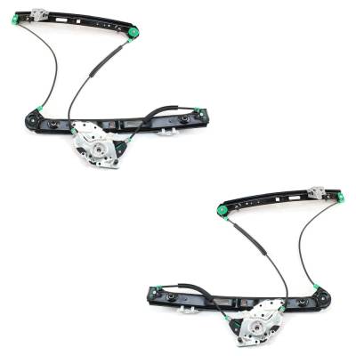 Rareelectrical - Front Left And Right Power Window Regulator Pair Without Motor Compatible With 2000-2005 Bmw 323I - Image 6