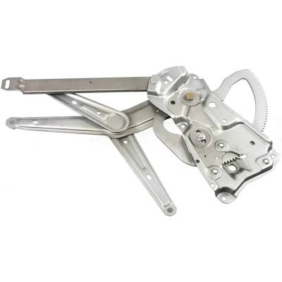 Front Left Power Window Regulator Without Motor Compatible With 1992-1999 Bmw 320I Base 2.0L (92-95)